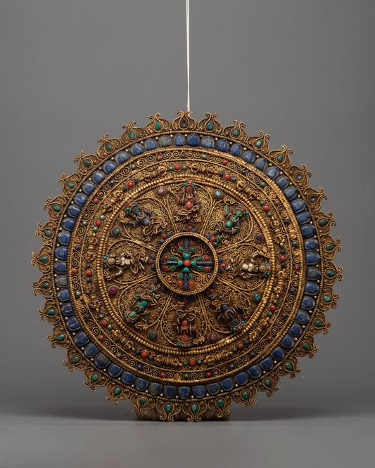 Vajra Round Buddhist Mandala