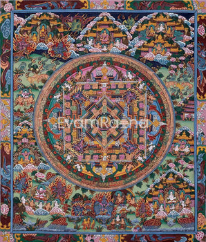 Fine Quality Shakyamuni Buddha Mandala :