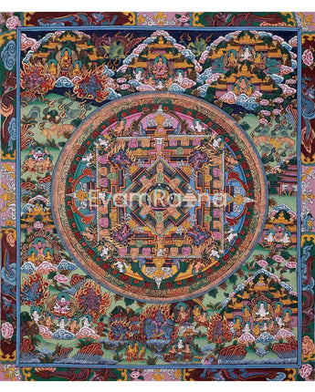 Fine Quality Shakyamuni Buddha Mandala :