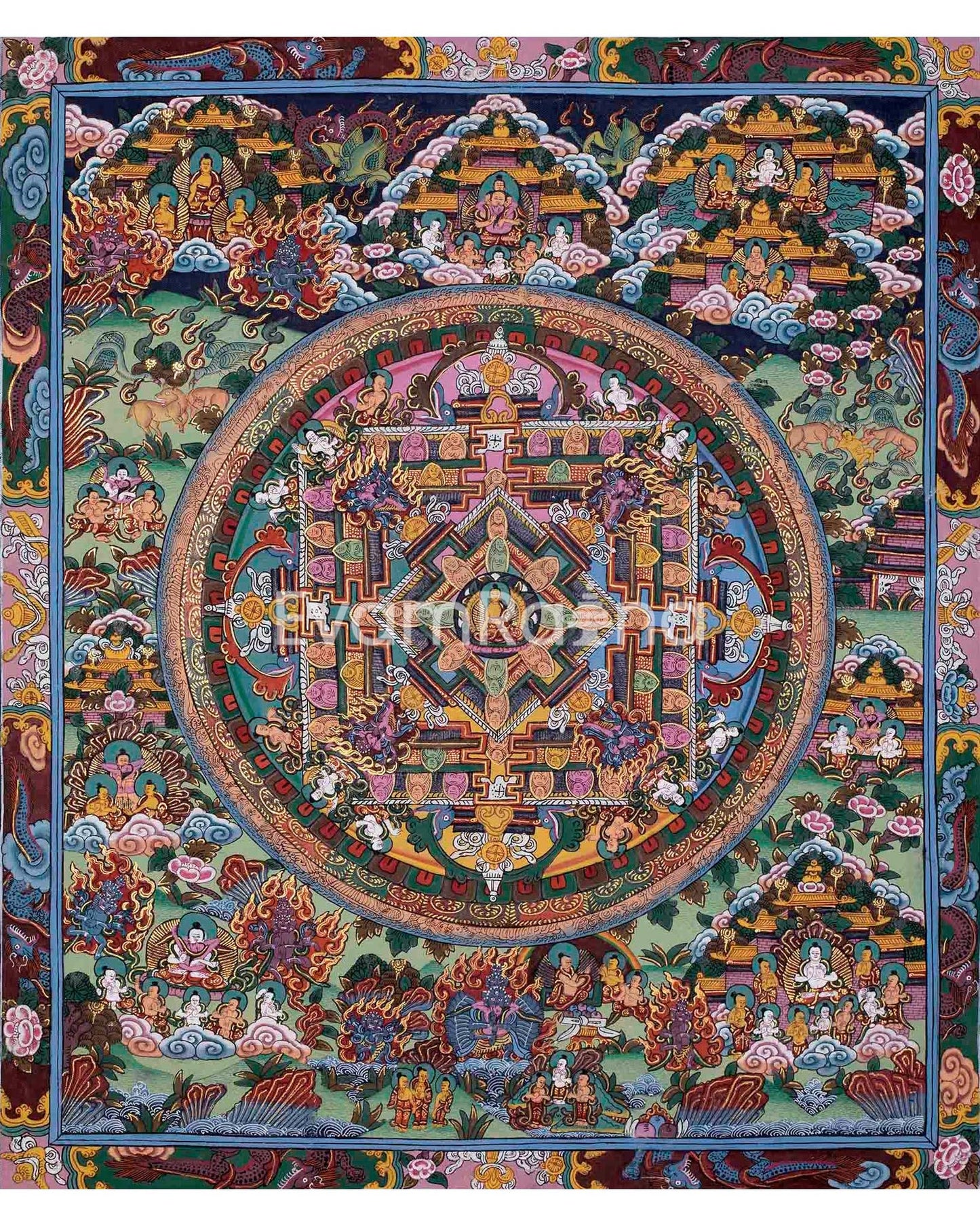 Fine Quality Shakyamuni Buddha Mandala :