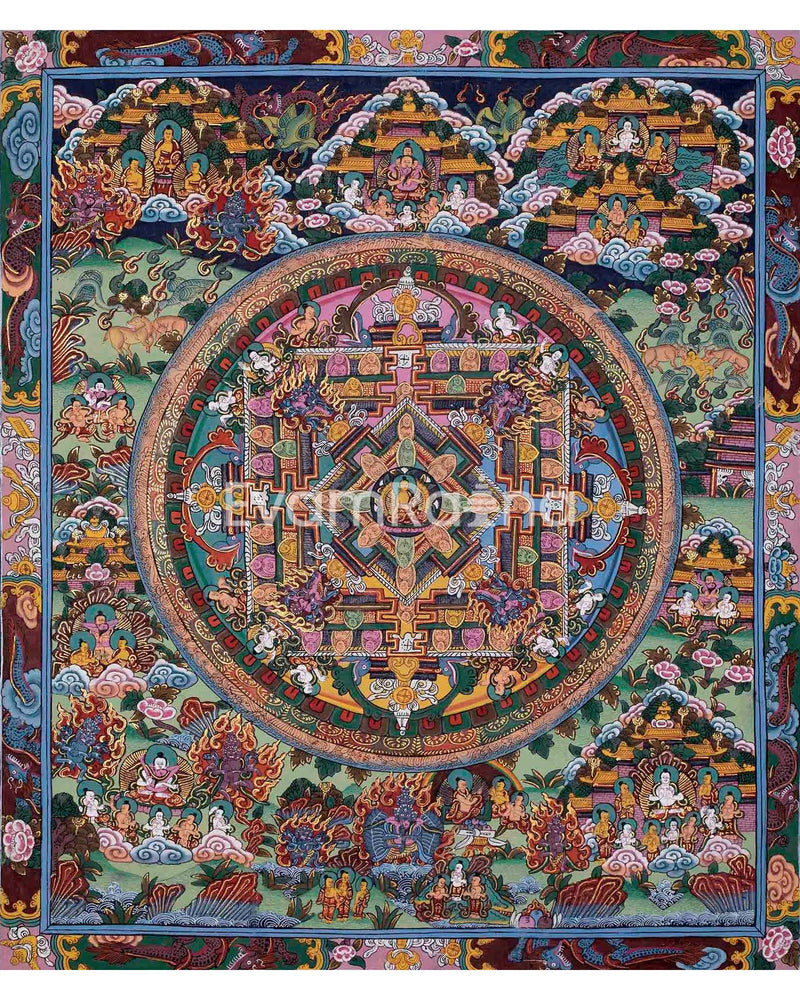 Fine Quality Shakyamuni Buddha Mandala :