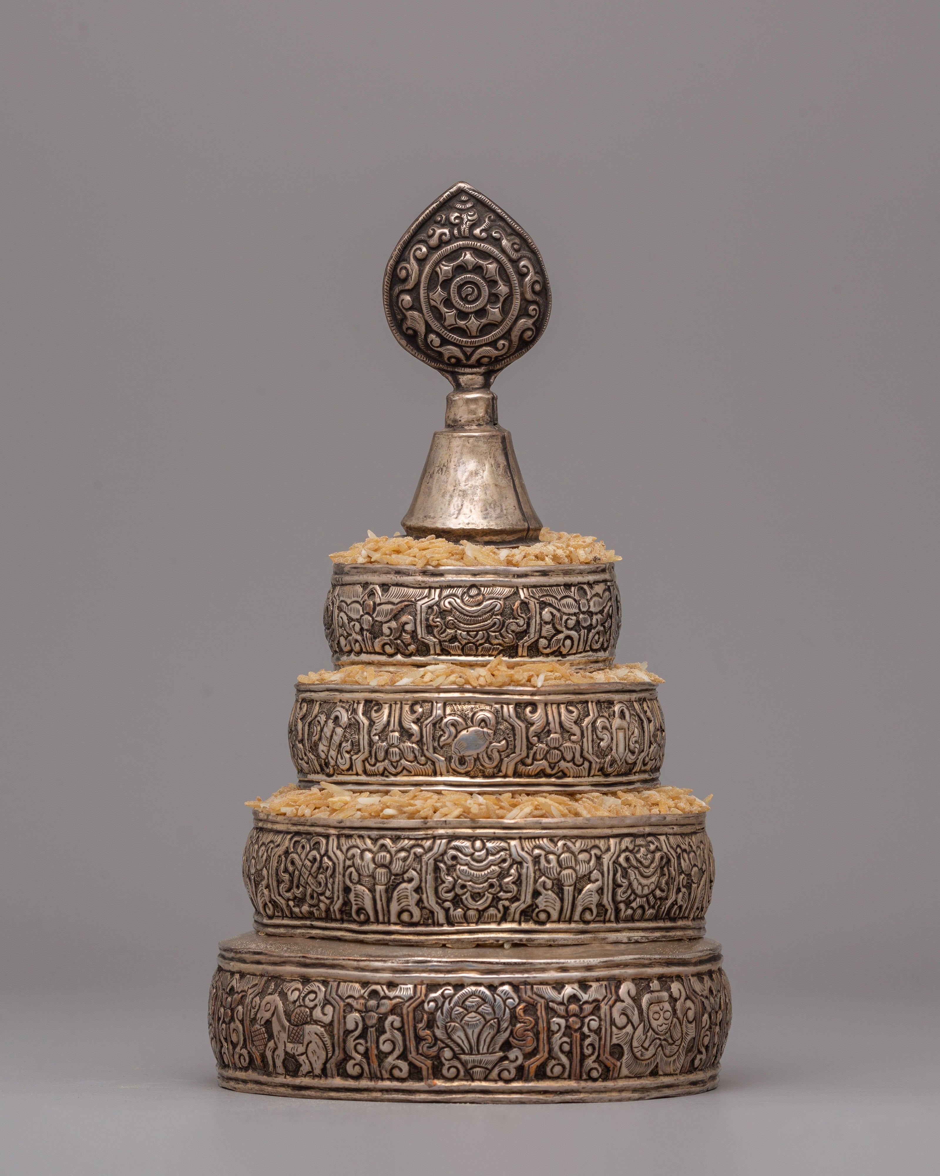 Traditional Mandala Offering Set