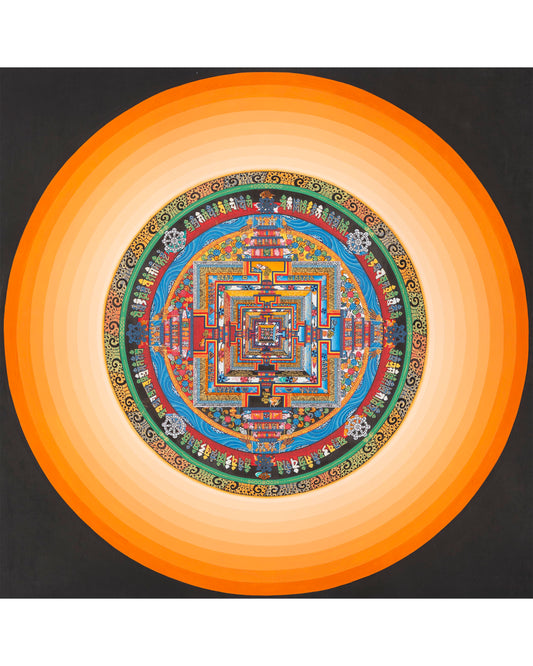 Buddhist Mandala of Kalachakra