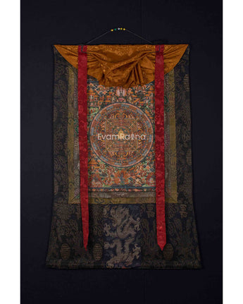 Vintage Shakyamuni Buddha Thangka