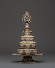 Auspicious Symbol Engraved Mandala