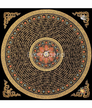Mantra Mandala Thangka