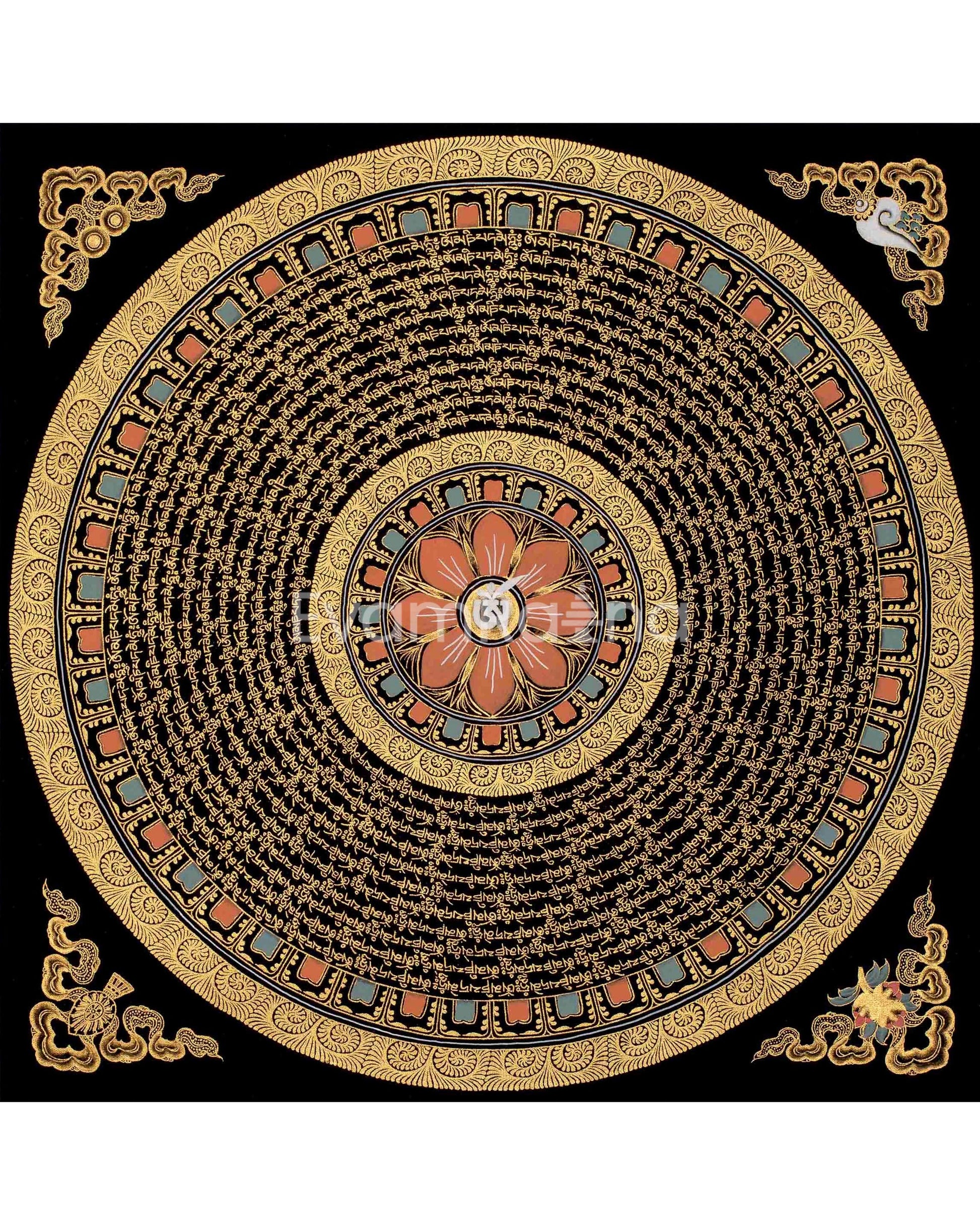 Mantra Mandala Thangka