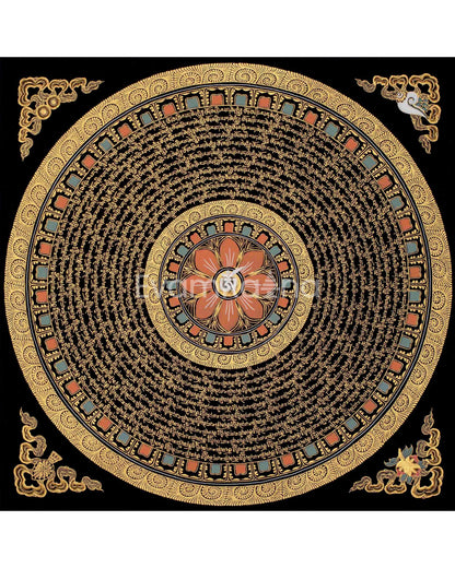 Mantra Mandala Thangka