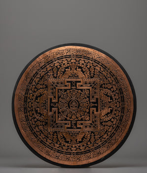 Copper Mandala Wall Hanging