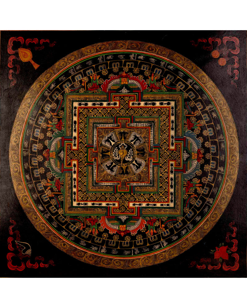 Sankha Mandala Thangka