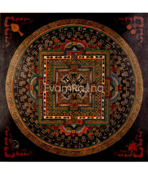 Sankha Mandala Thangka