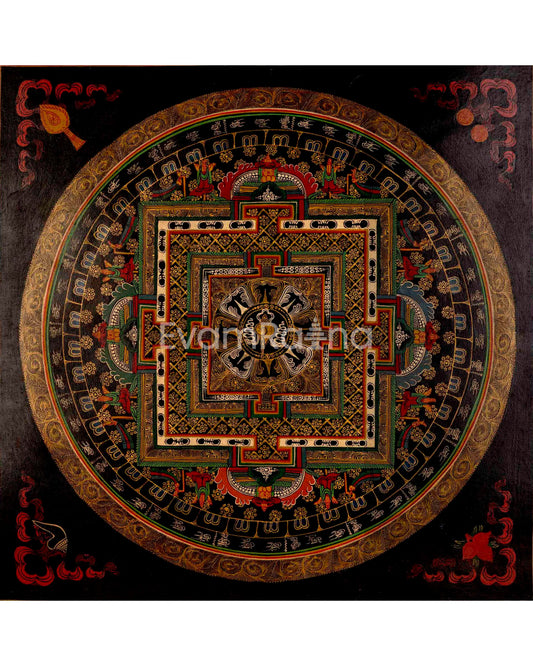 Sankha Mandala Thangka