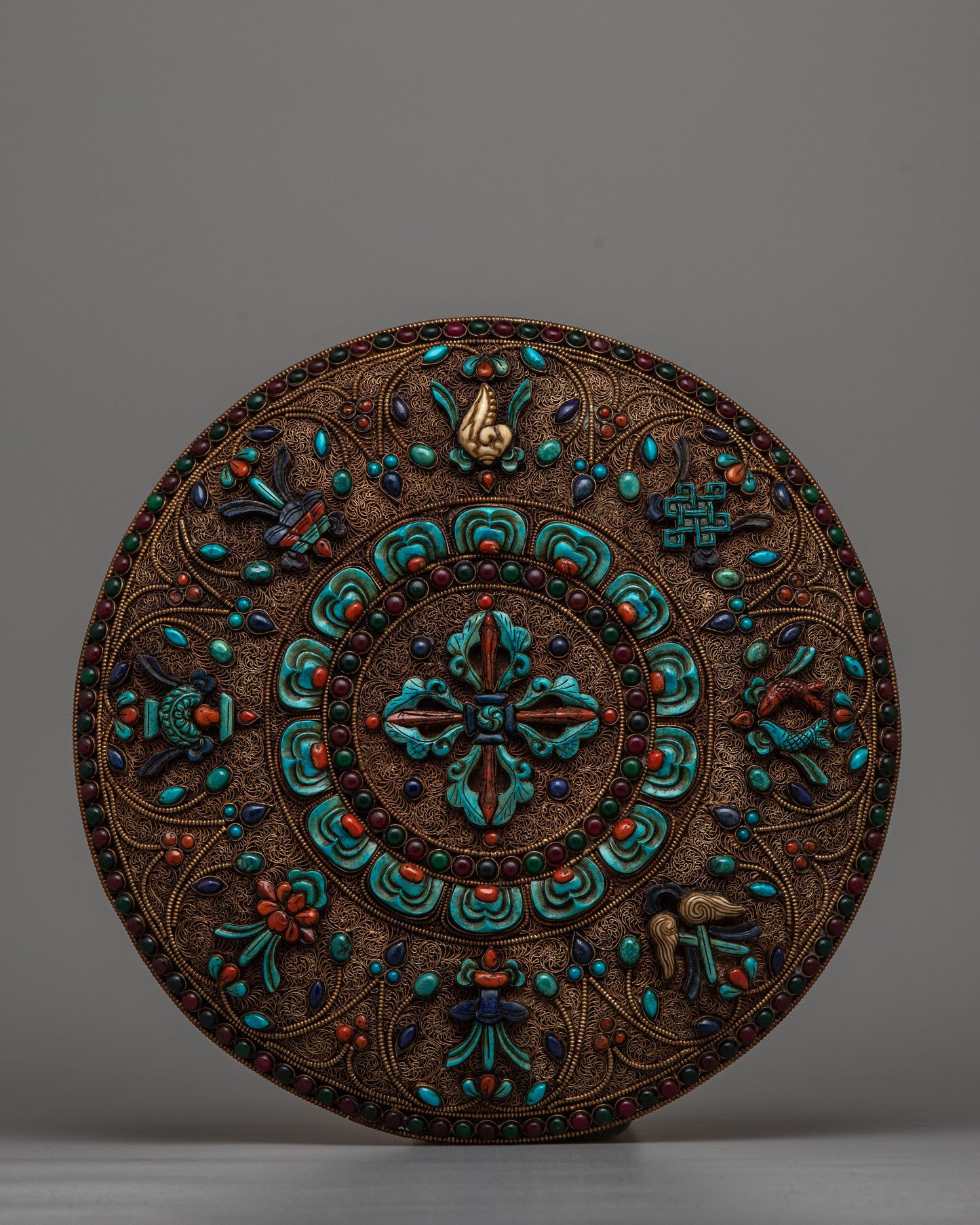 Buddhist Copper Mandala