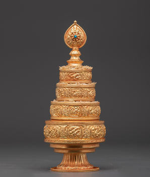 Gold Plated Offering Mandala Set