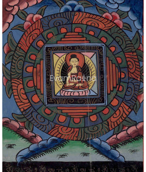 Antique Buddha Mandala