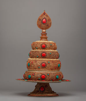 Tibetan Rice Offering Mandala