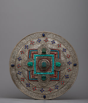 Five Dhyani Buddha Mandala Wall Hanging 