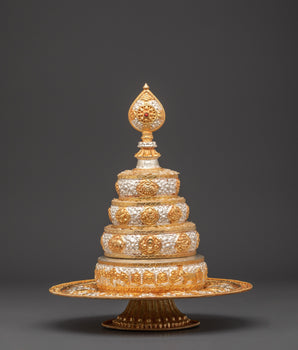 Exquisite Handcrafted Mandala Sculpture