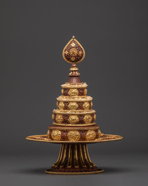 Gold Plated Mandala for Rituals