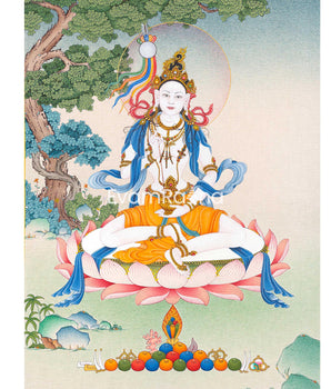 Mandarva Thangka Dakini Digital Print | Dakini Deity | Himalayan wall decor