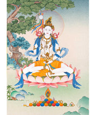 Mandarva Thangka Dakini Digital Print | Dakini Deity | Himalayan wall decor
