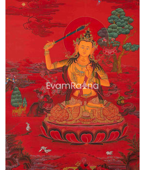 Manjushree Bodhisattva Thangka