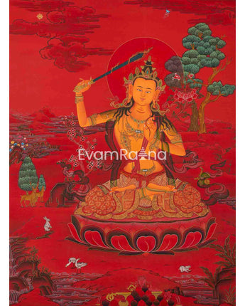 Manjushree Bodhisattva Thangka