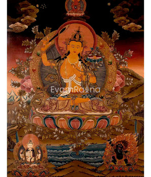 Manjushree Bodhisattva Thangka