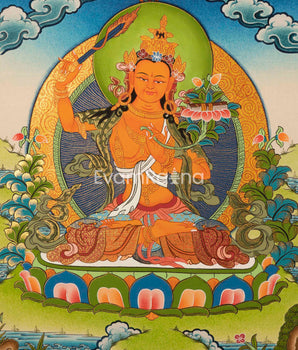 Manjushree Bodhisattva Thangka