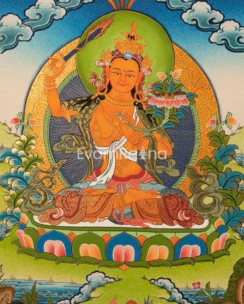 Manjushree Bodhisattva Thangka