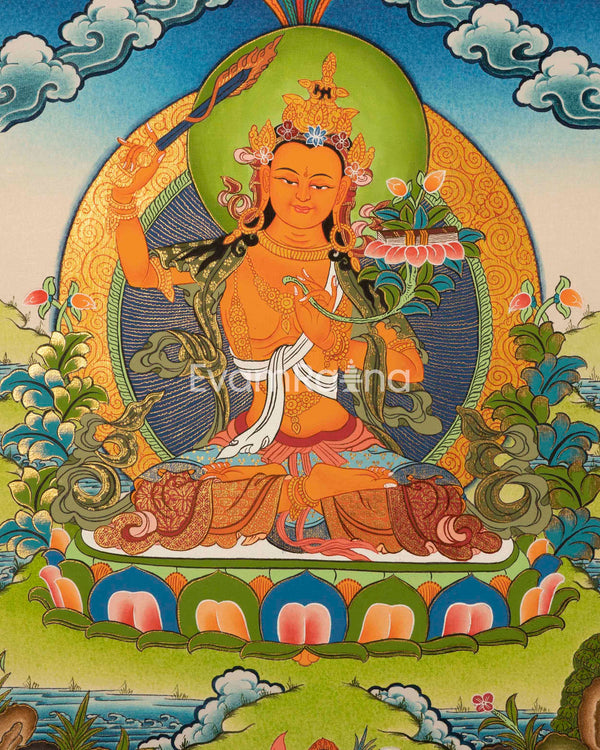 Manjushree Bodhisattva Thangka