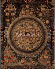 Manjushree Mandala Thangka