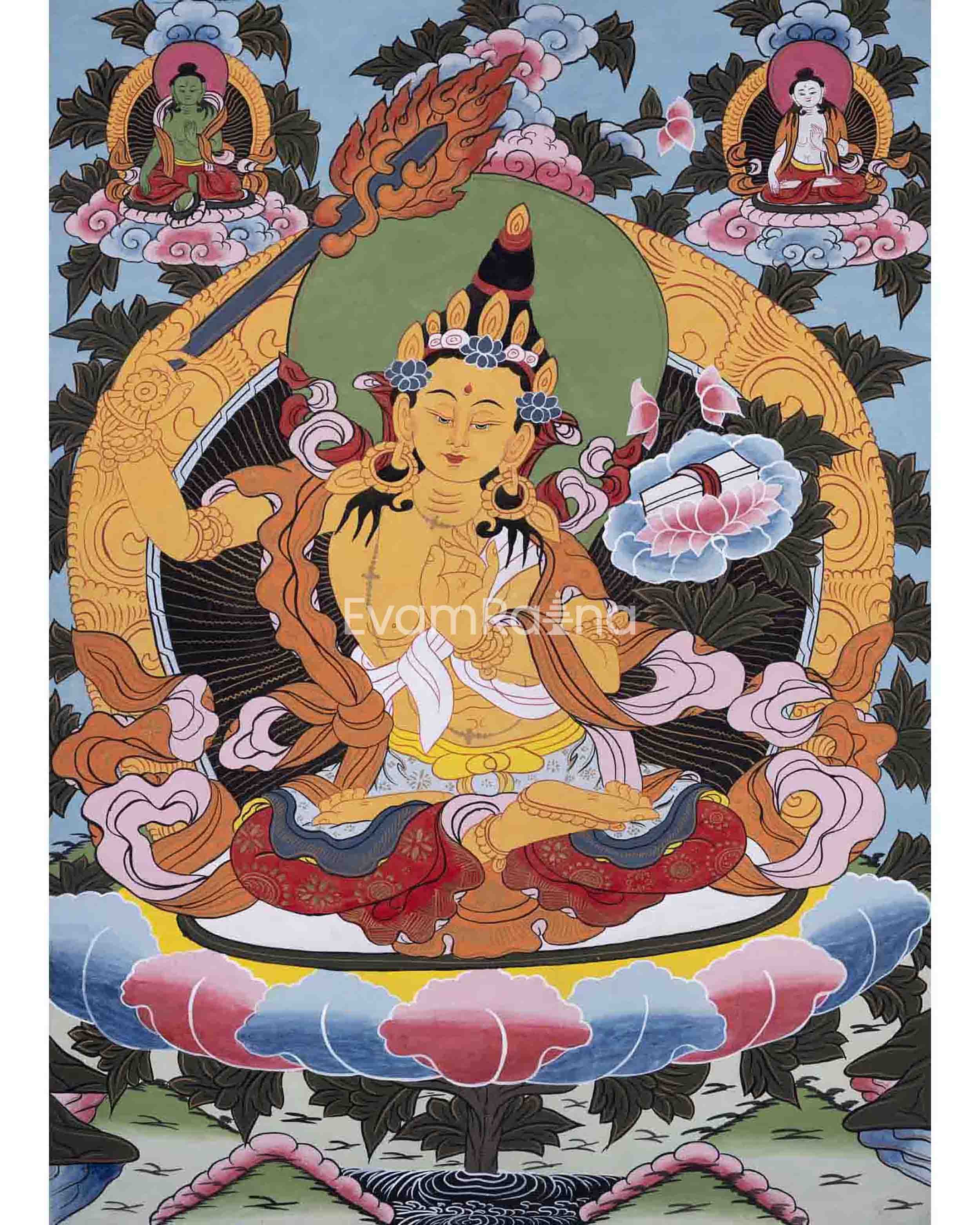 Manjushree Thangka Art