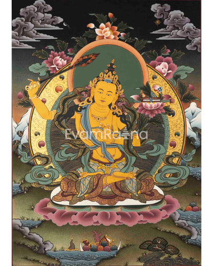 Manjushree Thangka Art