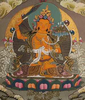 Manjushree Thangka Art