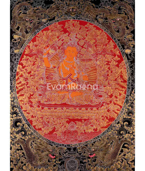 Manjushree Thangka Painting