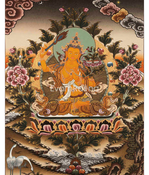 Manjushree Thangka Painting