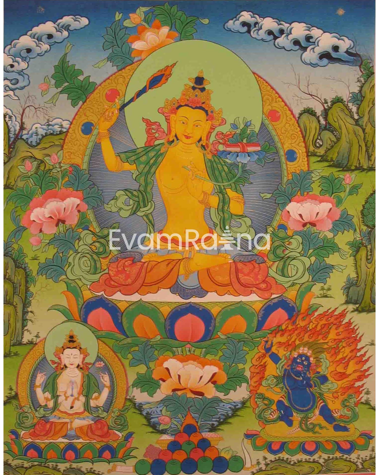 Manjushree Thangka