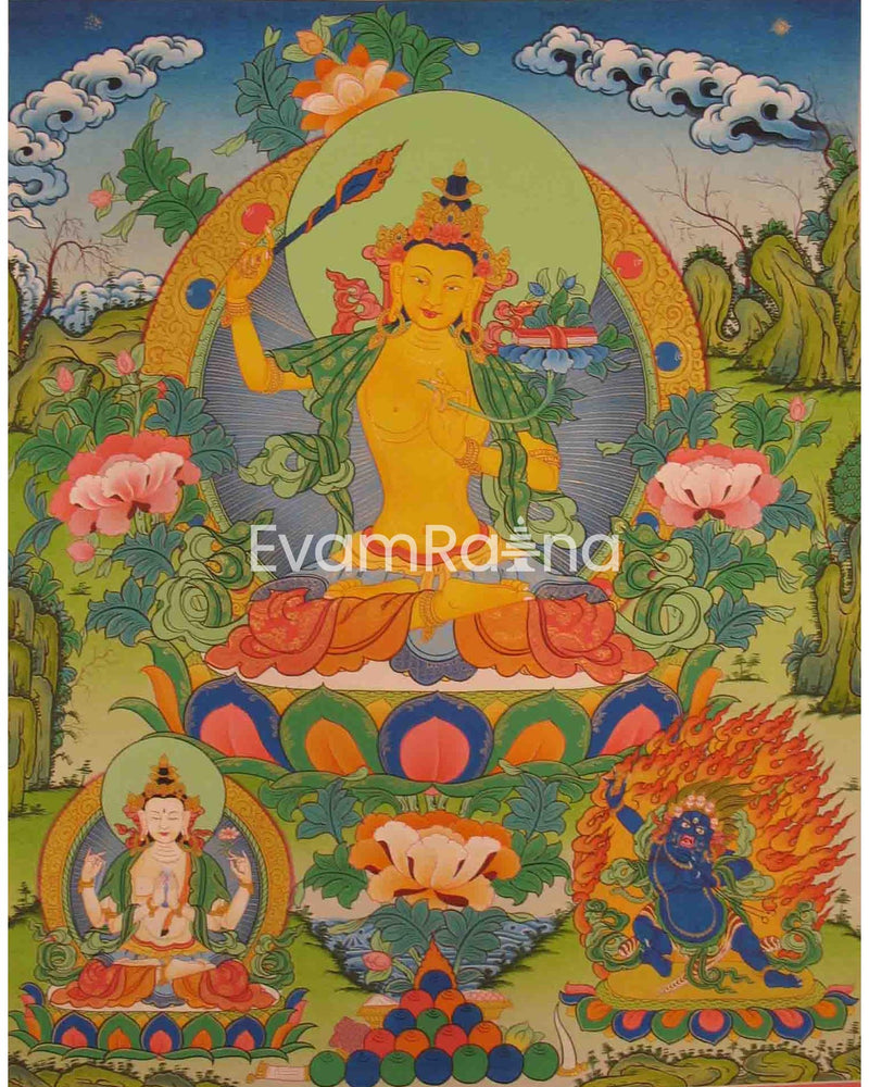 Manjushree Thangka