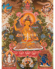 Manjushri Thangka Painting
