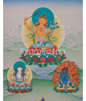 The Great Three Bodhisattvas
