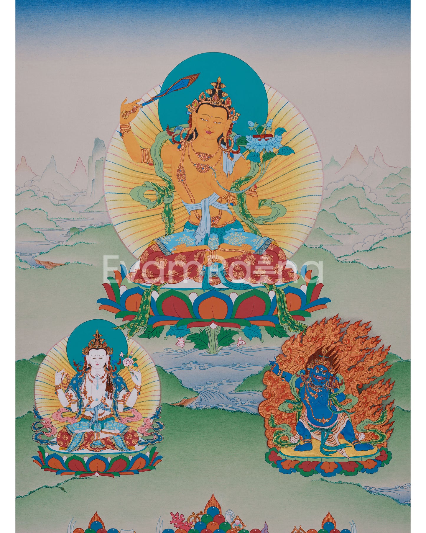 The Great Three Bodhisattvas