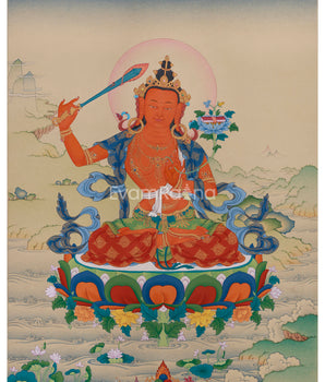 Bodhisattva of Wisdom Manjushri