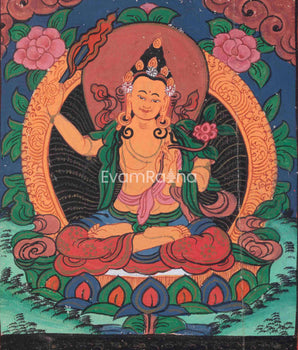 Vintage Manjushri Thangka