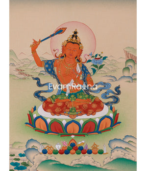 Spiritual Art of Manjushri Bodhisattva