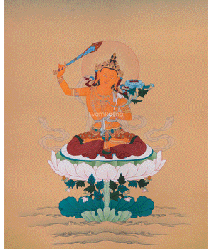 Thangka of Wisdom Deity Manjushri
