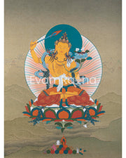 thangka-print-of-bodhisattva-of-wisdom-