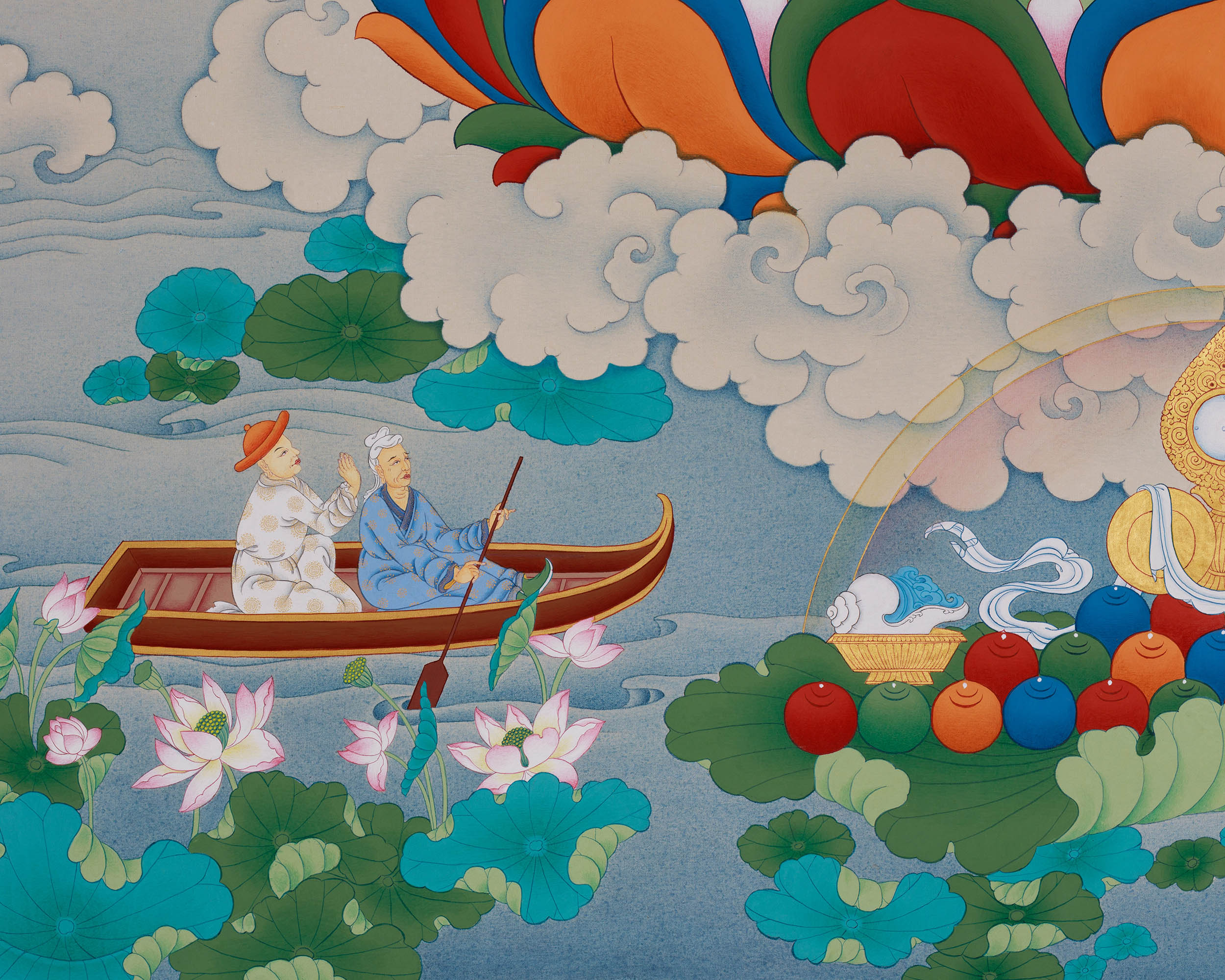 Jampelyang (Manjushri) | A Majestic Wisdom Buddha