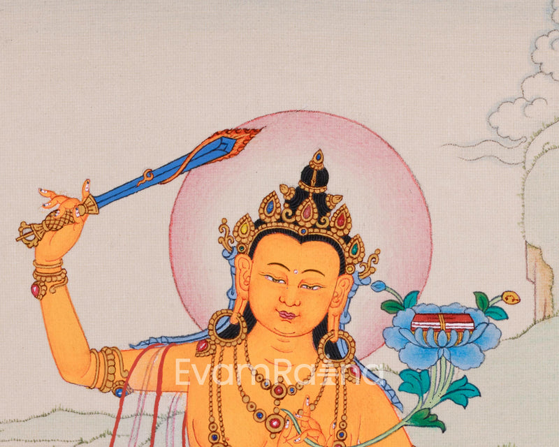 Unique Manjushri Thangka