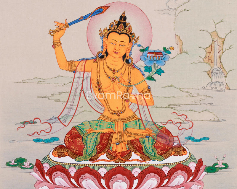 Unique Manjushri Thangka